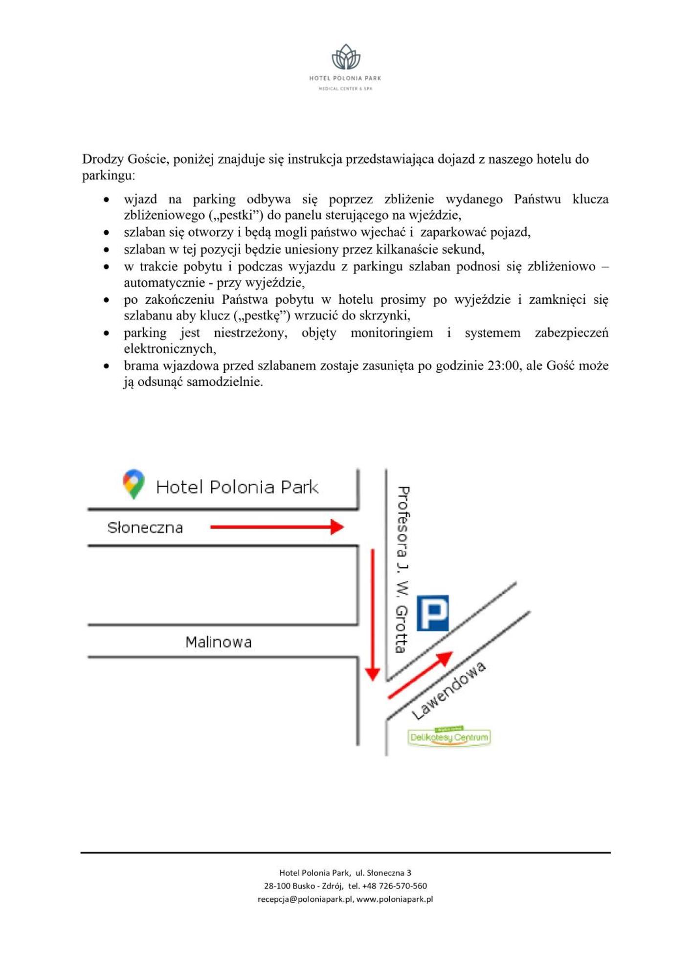 Hotel Polonia Park Medical Center & Spa บุสโก-สดรูย ภายนอก รูปภาพ